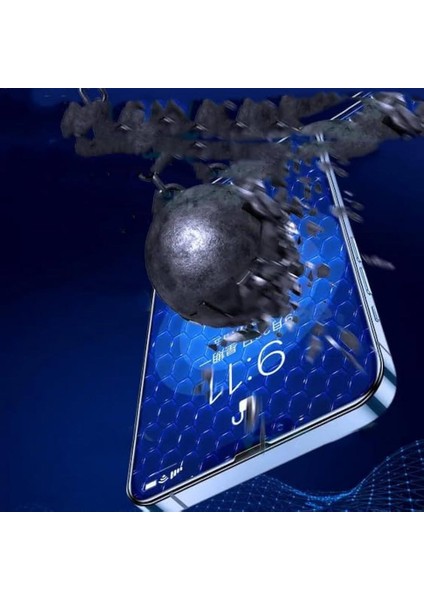 iPhone 14 Uyumlu Anti-Statik 9d Full Cover Temperli Cam Ekran Koruyucu fırsatları