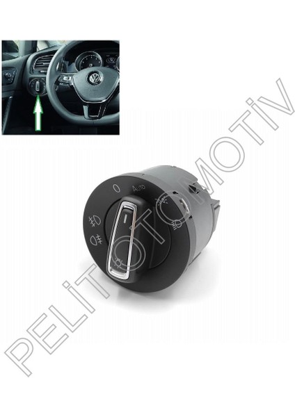 Pelit Otomotiv Golf 7 Sis Far Anahtarı 5G0941431BDWZU (2013-2020)