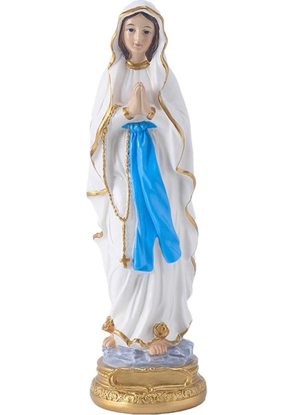 8 "katolik Reçine Madonna Mary Heykeli Şekil El Yapımı Heykelcik (Yurt Dışından)