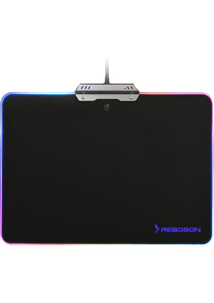 Metal Mouse Pad Kauçuk Tabanlı Büyük Mouse Mat Inlatmalı Dayanıklı (Yurt Dışından)