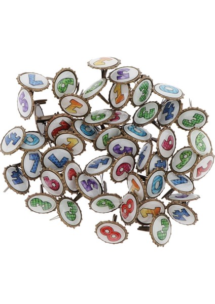 Mini Brad'ler - Scrapbooking Brad'ğığlantı Elemanları - Brad Bağlantı Elemanları, Çoklu 15X10MM (Yurt Dışından) modelleri