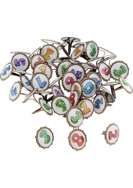 Mini Brad'ler - Scrapbooking Brad'ğığlantı Elemanları - Brad Bağlantı Elemanları, Çoklu 15X10MM (Yurt Dışından) fırsatları