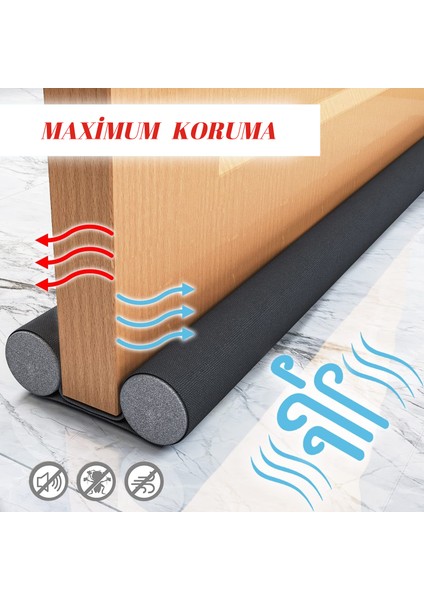 Çift Taraflı Kapı Altı Rüzgar Önleyici Kapı Stoperi Yalıtım Sağlayan Straforift Toz Rüzgar Önleyici Isı Yalıtım Süngeri