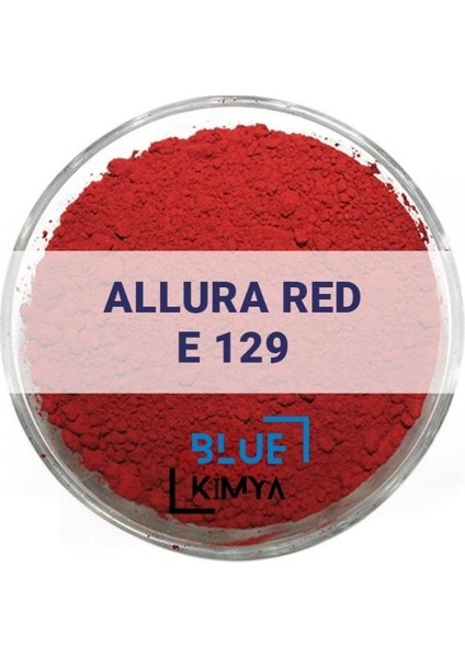 Blue Kimya Allura Red E129 Bayrak Kırmızı Toz Gıda Boyası 10 gr