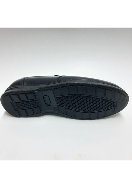 Deri Kışlık Siyah Erkek Ayakkabı C-51204 fırsatları