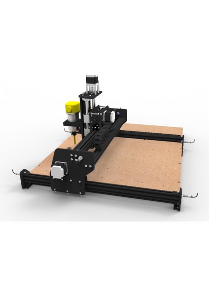 ZetCarve E-Sat M5 Model 5050 CM İşlem Alanlı Serisi Masaüstü Cnc Router Makinesi 2/3 Boyutlu İmalat İçin Bilgisayar Destekli Profosyonel Portable System