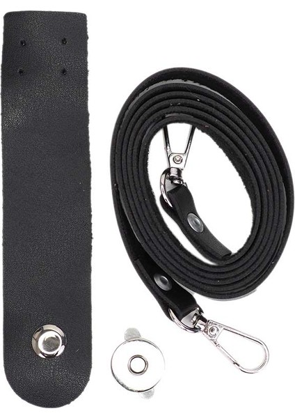 Telefon Çantası Seti 120CM Siyah - Gümüş Kanca