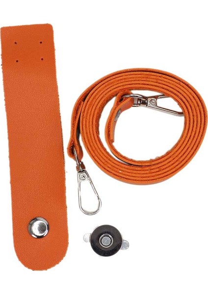 Telefon Çantası Seti 120CM Turuncu - Gümüş Kanca