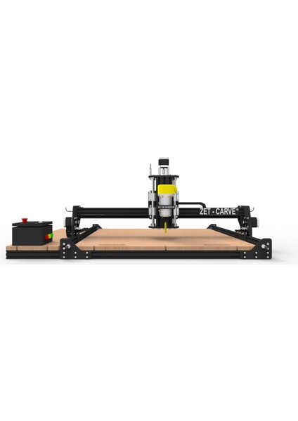 ZetCarve E-Sat M5 Model 7575 CM İşlem Alanlı Serisi Masaüstü Cnc Router Makinesi 2/3 Boyutlu İmalat İçin Bilgisayar Destekli Profosyonel Portable System