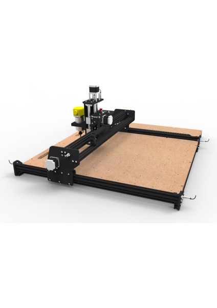 ZetCarve E-Sat M5 Model 7575 CM İşlem Alanlı Serisi Masaüstü Cnc Router Makinesi 2/3 Boyutlu İmalat İçin Bilgisayar Destekli Profosyonel Portable System