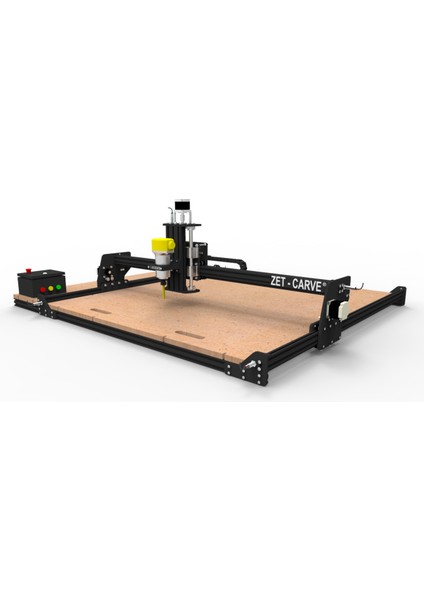 E-Sat M5 Model 100100 Serisi Masaüstü Cnc Router Makinesi 2/3 Boyutlu İmalat İçin Bilgisayar Destekli Profosyonel Portable System