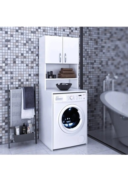 Banyo Çamaşır Makinası Dolabı 23DM024