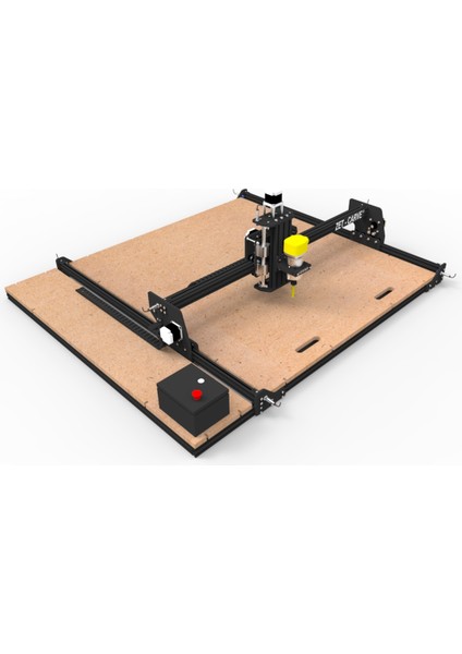 E-Sat M5 Model 100100 Serisi Masaüstü Cnc Router Makinesi 2/3 Boyutlu İmalat İçin Bilgisayar Destekli Profosyonel Portable System