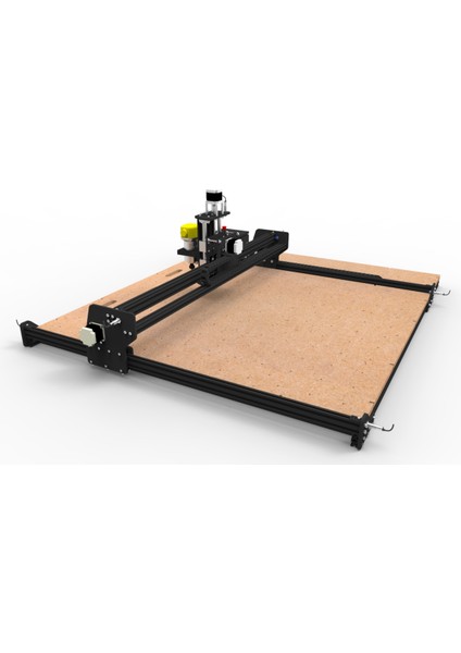 E-Sat M5 Model 100100 Serisi Masaüstü Cnc Router Makinesi 2/3 Boyutlu İmalat İçin Bilgisayar Destekli Profosyonel Portable System