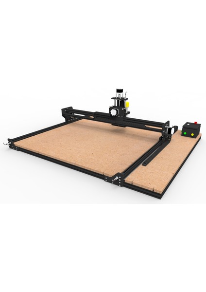 E-Sat M5 Model 100100 Serisi Masaüstü Cnc Router Makinesi 2/3 Boyutlu İmalat İçin Bilgisayar Destekli Profosyonel Portable System