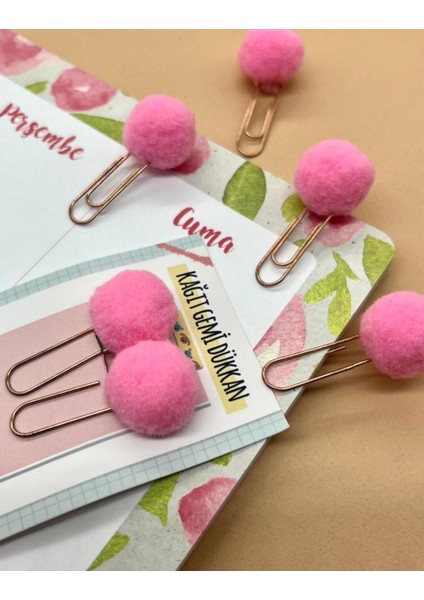 Pembe 2'li Ponpon Ataş
