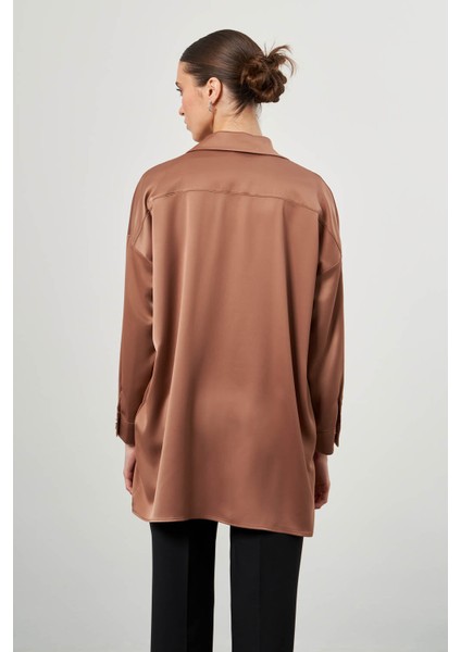 Metal Düğmeli Bej Tunik fırsatları