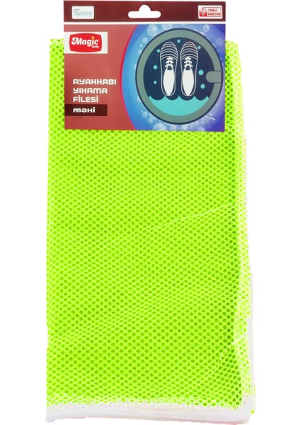 Ayakkabı Yıkama Filesi 40x40 Maxi Sarı Neon