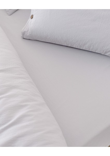 Linda King Size Yıkamalı Gofre Nevresim Takımı