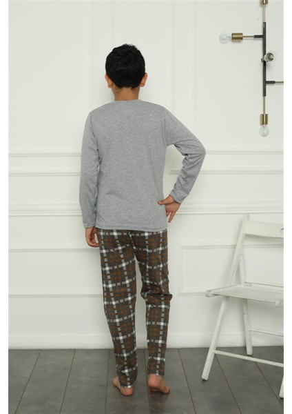 Erkek Çocuk Penye Pijama Takım 20387