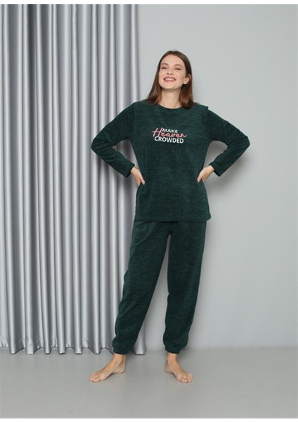 Welsoft Polar Kadın Pijama Takımı 8516 modelleri
