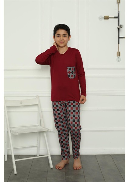 Erkek Çocuk Penye Pijama Takım 20385 fiyatları