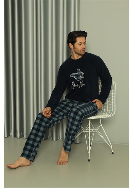 Welsoft Erkek Polar Sevgili Kombini Pijama Takımı 50123 Tek Takım Fiyatıdır fırsatları