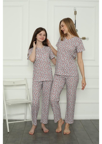 Anne Kız Aile Penye Pijama Takım Ayrı Ayrı Satılır50119