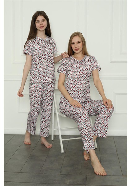 Anne Kız Aile Penye Pijama Takım Ayrı Ayrı Satılır50119