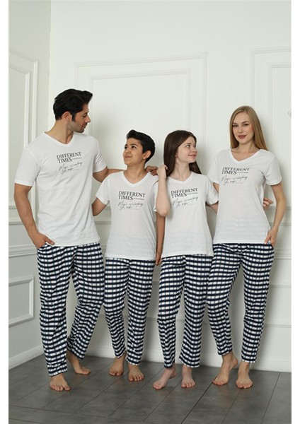 Aile Penye Pijama Takım (Anne - Kız ) 50113
