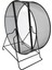 Demir Hamster Egzersiz Tekerleği Standı ile Domuzu Tekerleği 32X19X36.5 cm (Yurt Dışından) 4