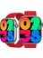 Global 2023 Watch 9 Pro Amoled Ekran Android Ios Uyumlu Akıllı Saat Kırmızı WNE0322 3