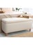 Lorence Home Rocio Sandıklı Bench Puf Krem 2