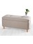 Lorence Home Rocio Sandıklı Bench Puf Kahve 1