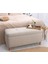 Lorence Home Rocio Sandıklı Bench Puf Kahve 2