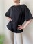 Siyah Renk Oversize T-Shirt 1