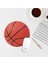 Turuncu Basketbol Topu Yuvarlak Mouse Pad Mouse Altlığı 1
