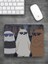 Ayılar Baskılı Dikdörtgen Mouse Pad 1