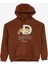 Discovery Expedition Kahve Erkek Çocuk Kapüşonlu Oversize Baskılı Sweatshirt D3WB-SWT23 1