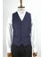 Modern ve Şık Slim Fit Viskon Erkek Yelek - KAV1600W 2