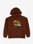 Discovery Expedition Kahve Kız Çocuk Kapüşonlu Baskılı Sweatshirt D3WG-SWT19 1