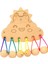 Ahşap Montessori Busy Board Okul Öncesi Bulutlar Için Dıy Malzeme Öğrenme Aktiviteleri (Yurt Dışından) 5