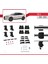 Ds 4 (Mk2) 2021 ve Sonrası ile Uyumlu Ace-4 Ara Atkı Tavan Barı Gri 5