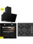 BO65E1B01-CS5349B01-3457 Soho Siyah Cam Ankastre Set 1