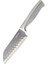 Fika Gri Microban Santoku Bıçak 13 cm 1