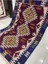 El Dokuma Sıfır Kilim 97X140 Bordo %100 Yün Saçaklı Kilim ! 5