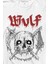 Wulf Metal Rock Band Skull Kuru Kafa Urban Gothic Uzun Kollu Tişört 2