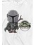 Baby Yoda Mando Figür The Mandalorian Bebek Yoda Star Wars Uzun Kollu Tişört 2