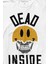 Dead Inside Smiley Skull Smile Gülen Surat Kurukafa Uzun Kollu Tişört 2