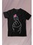 Seni Seviyorum Kore El Işareti Minimal Baskılı Tişört Çocuk T-Shirt 1